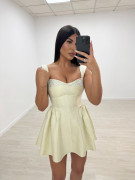 VESTIDO ZINNIA BEIGE