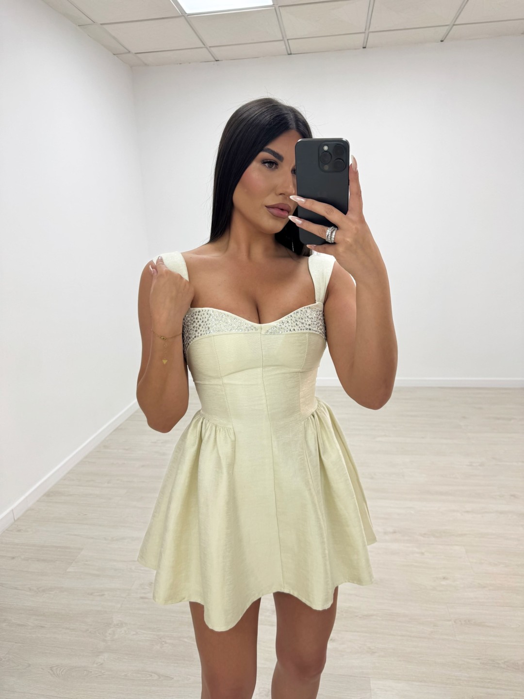 VESTIDO ZINNIA BEIGE