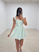 VESTIDO ZINNIA VERDE MENTA
