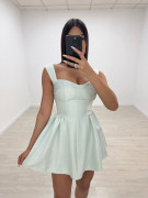 VESTIDO ZINNIA VERDE MENTA