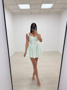 VESTIDO ZINNIA VERDE MENTA