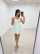 VESTIDO ZINNIA VERDE MENTA