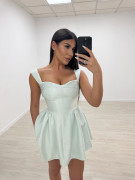 VESTIDO ZINNIA VERDE MENTA