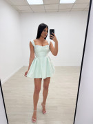 VESTIDO ZINNIA VERDE MENTA
