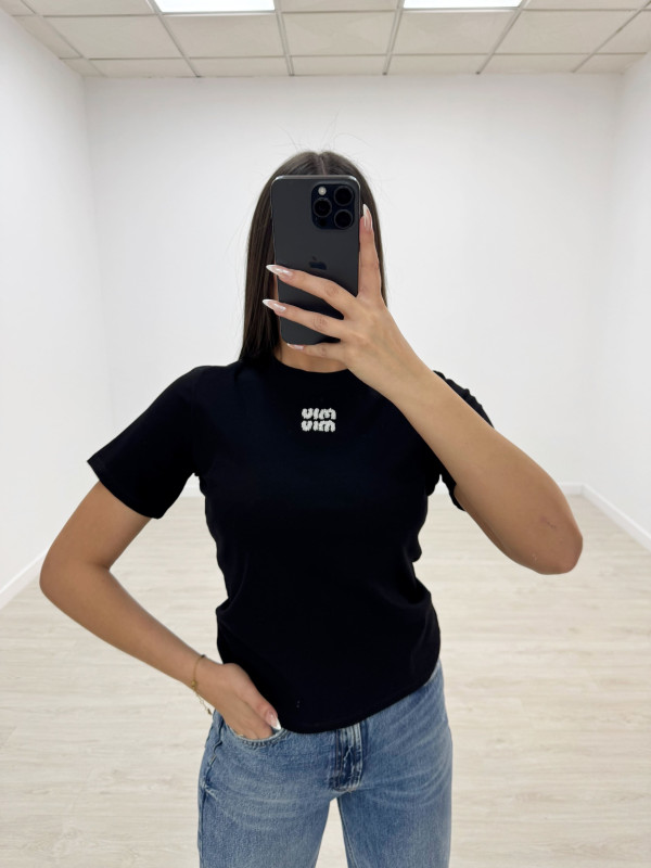 copy of CAMISETA MIU PEDRERIA NEGRA