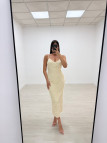VESTIDO LEILA BEIGE VESTIDO LEILA BEIGE