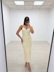 VESTIDO LEILA BEIGE VESTIDO LEILA BEIGE