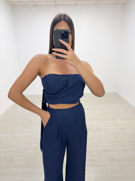 CONJUNTO MÓNACO AZUL MARINO