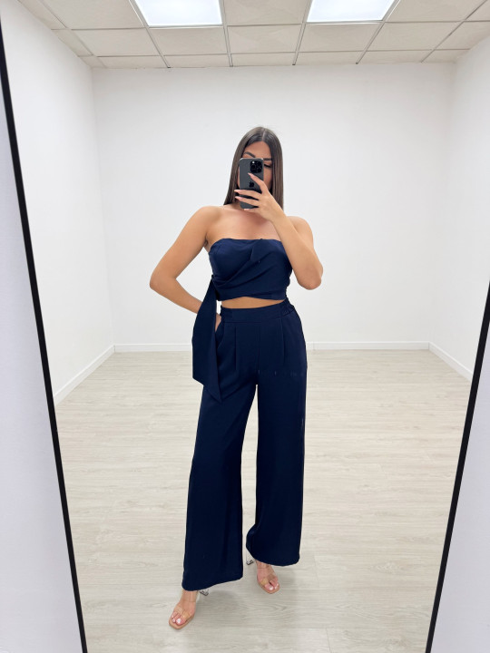 CONJUNTO MÓNACO AZUL MARINO