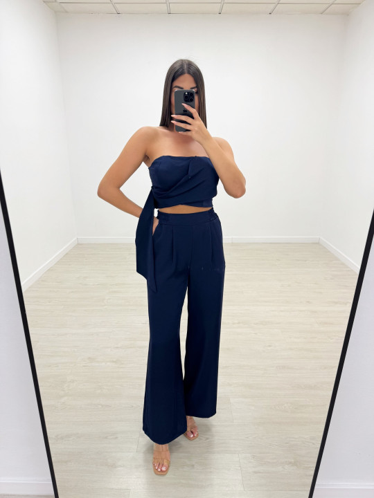 CONJUNTO MÓNACO AZUL MARINO