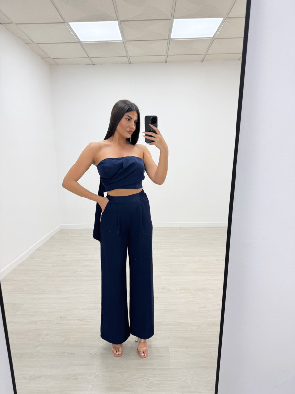 CONJUNTO MÓNACO AZUL MARINO