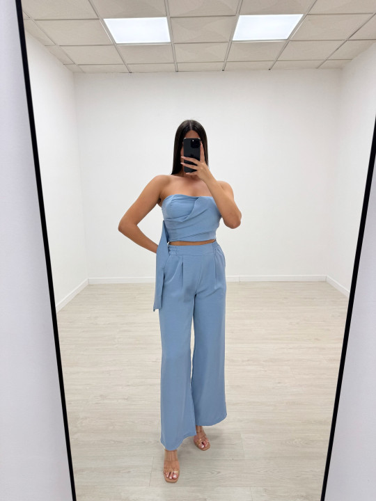 CONJUNTO MÓNACO CELESTE