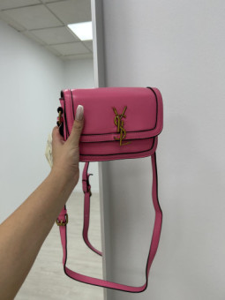 BOLSO BANDOLERA YSL FUCSIA