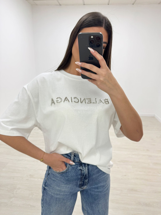 CAMISETA BALENC BLANCA