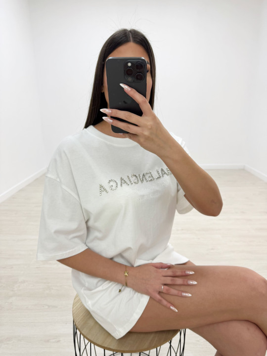 CAMISETA BALENC BLANCA