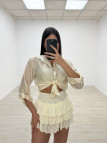 CAMISA VAPOROSA BEIGE