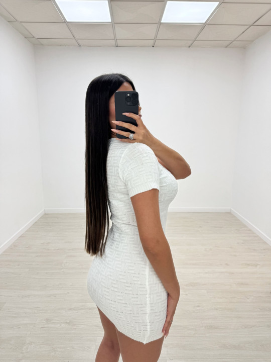 VESTIDO FEND BLANCO VESTIDO FEND BLANCO