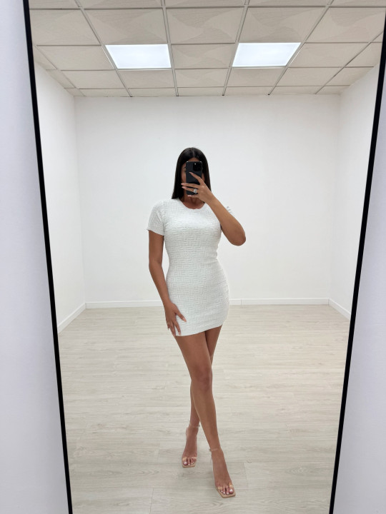 VESTIDO FEND BLANCO VESTIDO FEND BLANCO