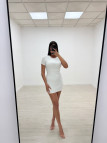 VESTIDO FEND BLANCO VESTIDO FEND BLANCO