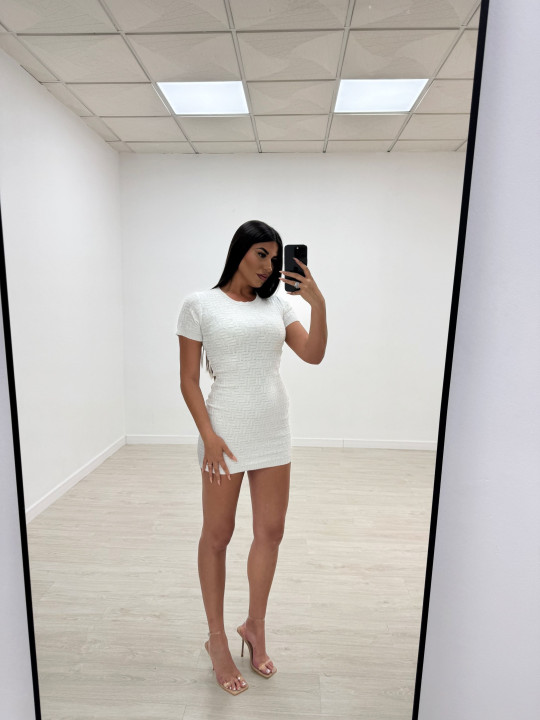 VESTIDO FEND BLANCO VESTIDO FEND BLANCO