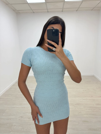 VESTIDO FEND AZUL