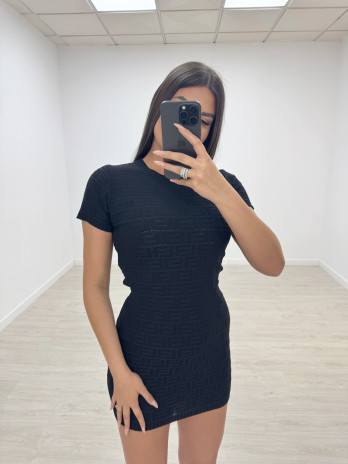 VESTIDO FEND NEGRO