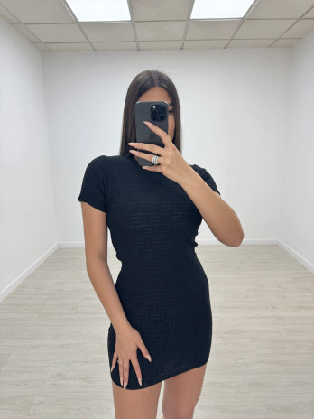 VESTIDO FEND NEGRO
