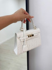 BOLSO KELLY MINI BLANCO