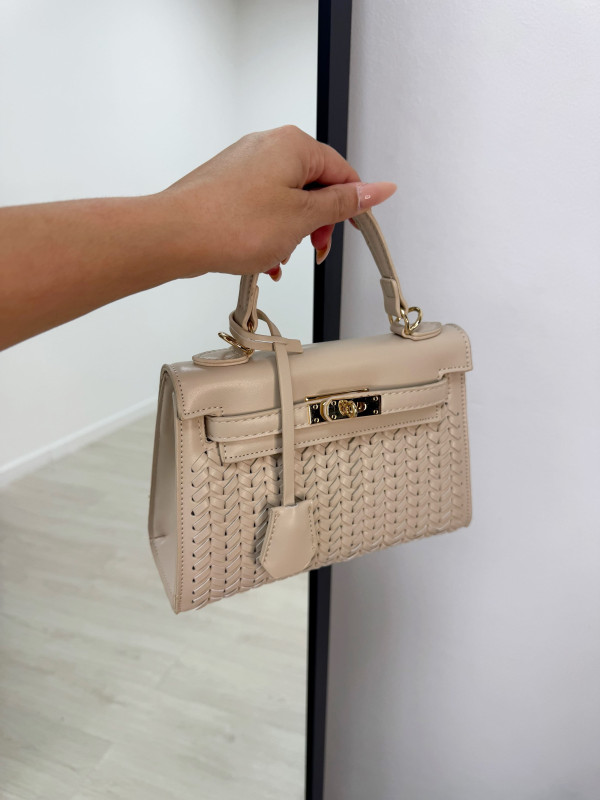 BOLSO KELLY MINI BEIGE