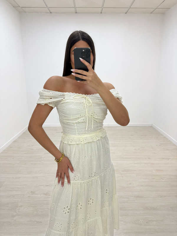 CONJUNTO PERFORADO BABE BEIGE