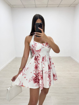 VESTIDO ARIELLA ROJO