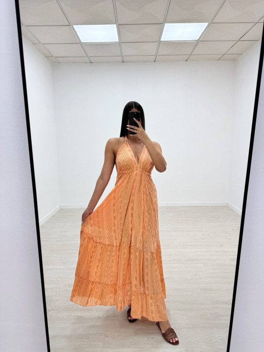 VESTIDO 8002 CORAL