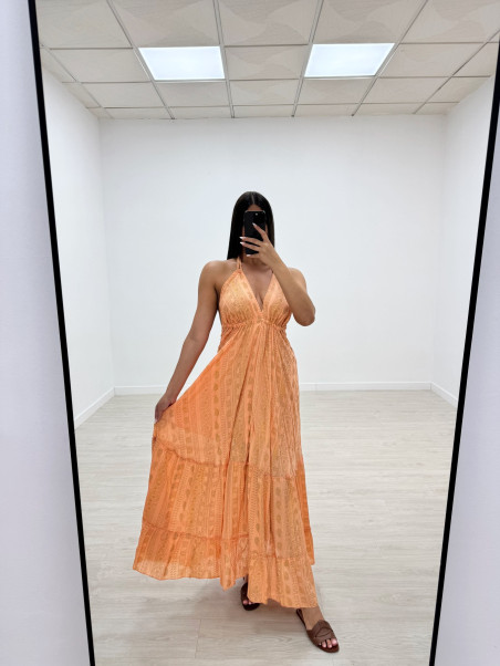VESTIDO 8002 CORAL