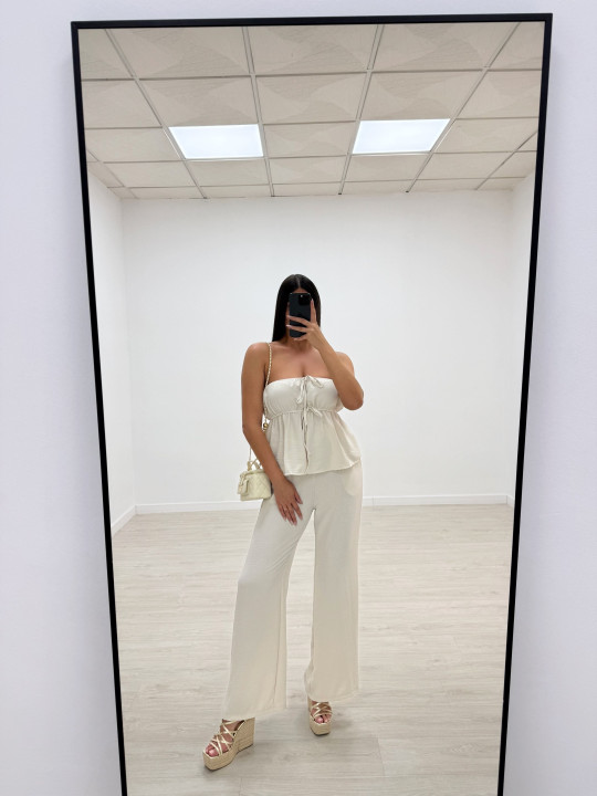CONJUNTO MATILDE BEIGE CONJUNTO MATILDE BEIGE