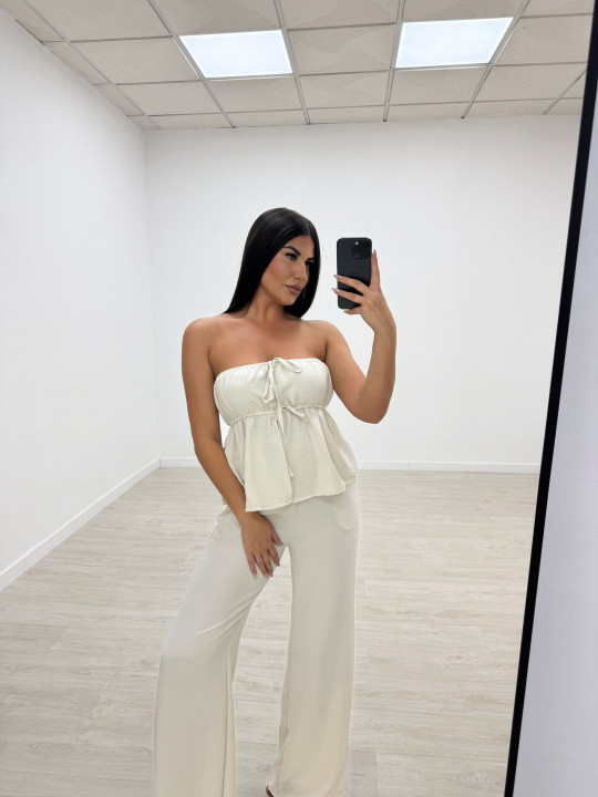 CONJUNTO MATILDE BEIGE CONJUNTO MATILDE BEIGE