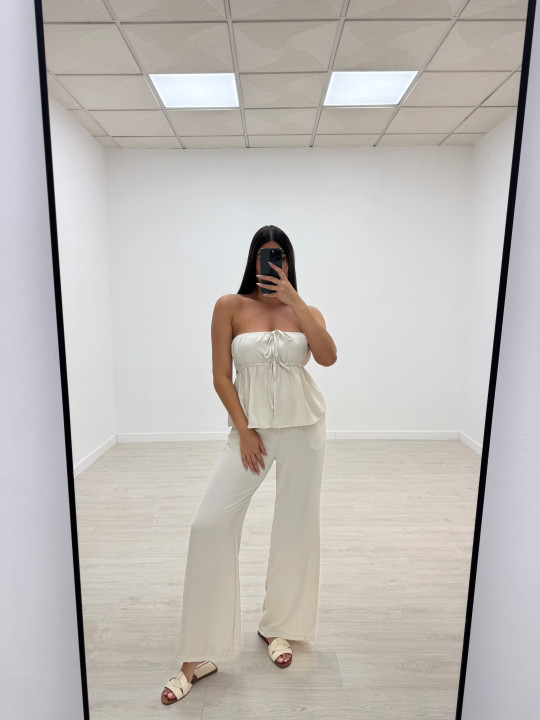 CONJUNTO MATILDE BEIGE CONJUNTO MATILDE BEIGE