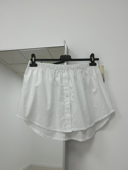 MEDIA CAMISA POPELÍN BLANCA