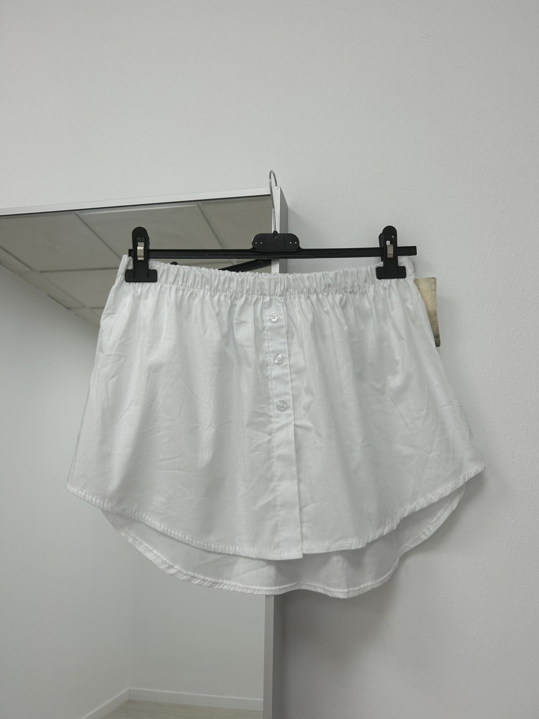 MEDIA CAMISA POPELÍN BLANCA