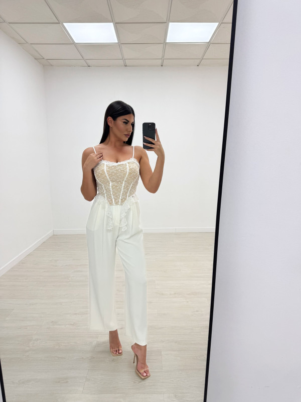 TOP CORSETERO ENCAJE