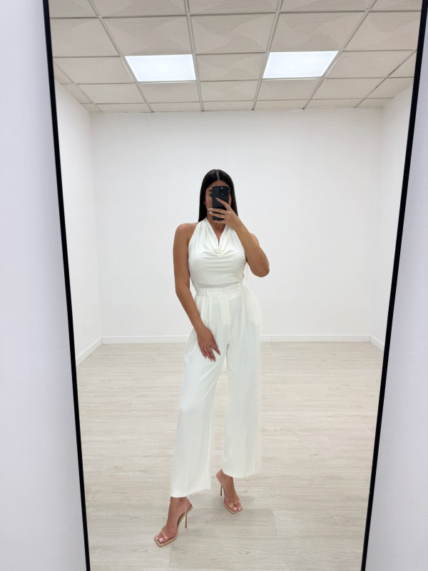 TOP BÁSICO HALTER BLANCO