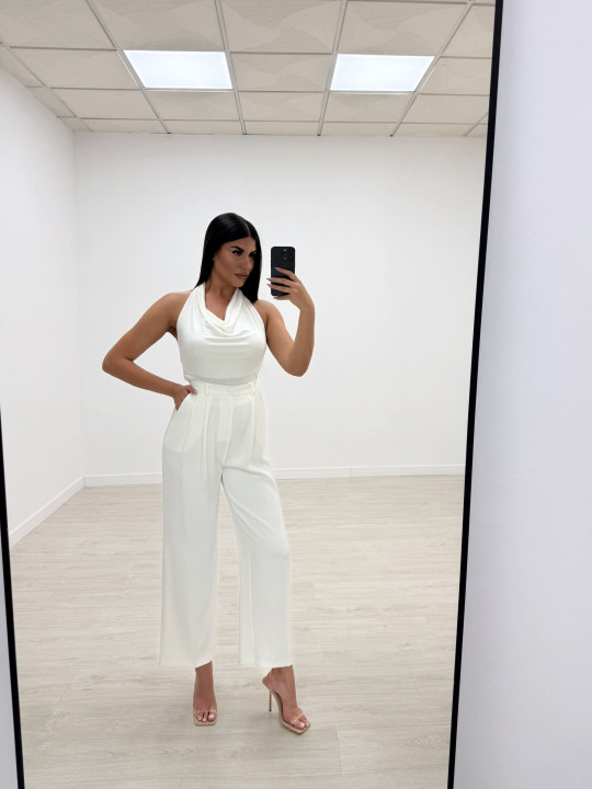 TOP BÁSICO HALTER BLANCO