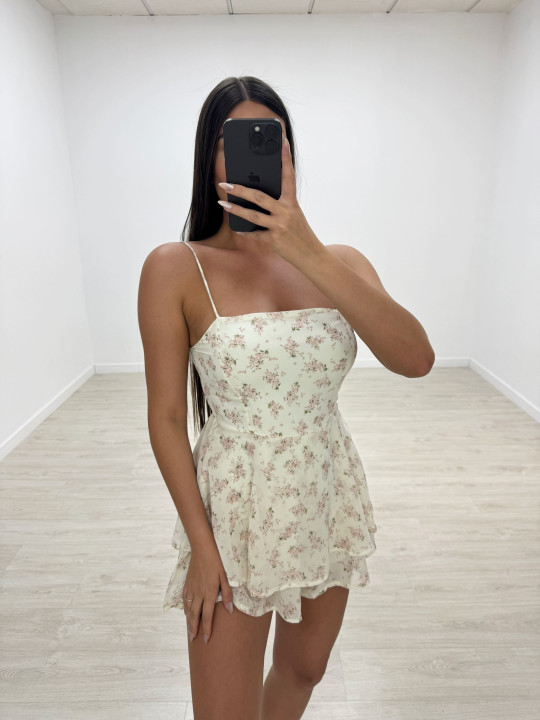 VESTIDO/MONO FLORAL ROSA VESTIDO/MONO FLORAL ROSA