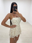 VESTIDO/MONO FLORAL ROSA VESTIDO/MONO FLORAL ROSA