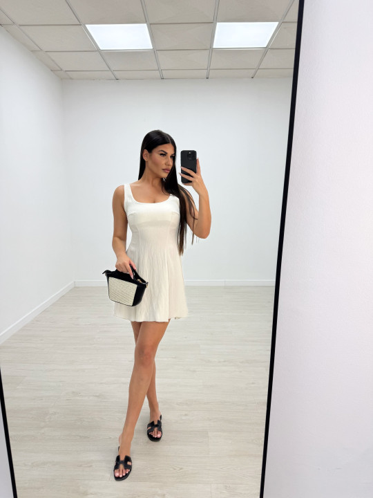 VESTIDO BAMBULA BEIGE VESTIDO BAMBULA BEIGE