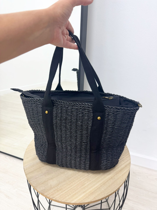 CESTA RAFIA PD BLACK