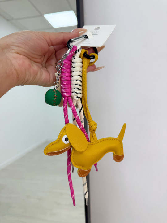 copy of LLAVERO DOG AMARILLO (100% PIEL)