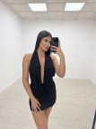 VESTIDO SAMIA NEGRO VESTIDO SAMIA NEGRO