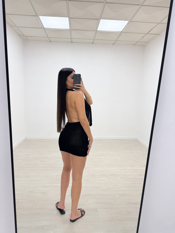VESTIDO SAMIA NEGRO