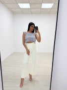 TOP CROCHET EXCLUSIVO AZUL