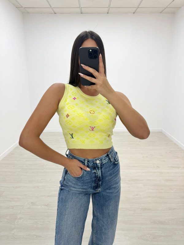 TOP LV PUNTO AMARILLO